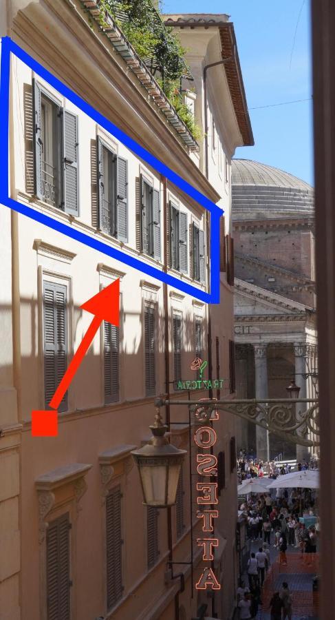 شقة Luce Al Pantheon روما المظهر الخارجي الصورة